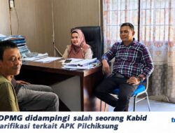 DPMG Kota Langsa Klarifikasi Aturan Pemasangan APK Pilchiksung: Tidak Ada Larangan, Hanya Imbauan Sesuai Masa Kampanye kepada sejumlah wartawan