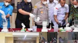 Polres Langsa Musnahkan 16 Kg Narkoba Hasil 4 Kasus, 8 Tersangka Dijerat Hukuman Mati