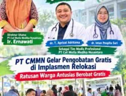 PT CMMN Gelar Pengobatan Gratis di Implasmen Relokasi Ratusan Warga Antusias Berobat Gratis
