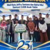 Peringati HUT ke-25, Pemko Langsa Bersama Baitul Mal Salurkan Santunan untuk 2.028 Anak Yatim Piatu